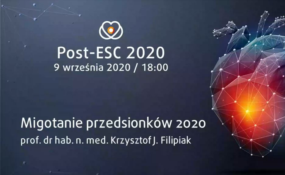 Migotanie przedsionków 2020 - prof. dr hab. n. med. Krzysztof J. Filipiak